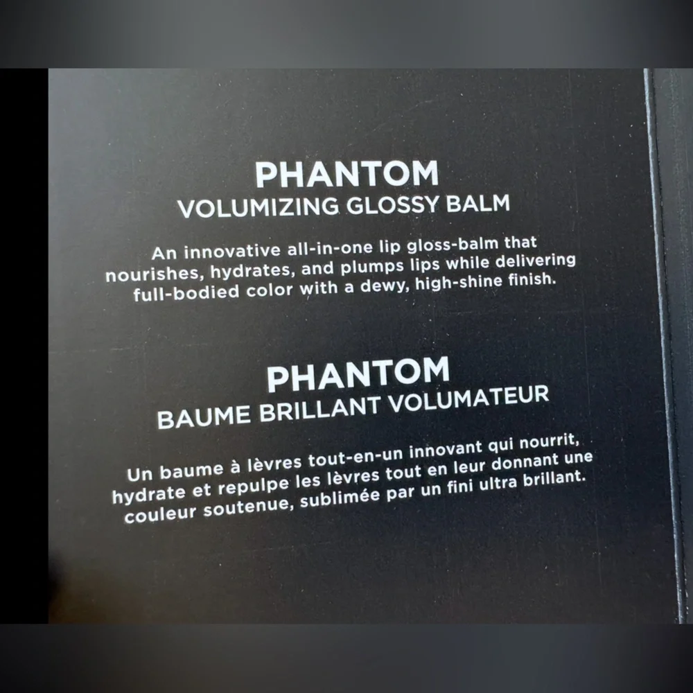NWT Hourglass Phantom Glossy Balm Sample Card